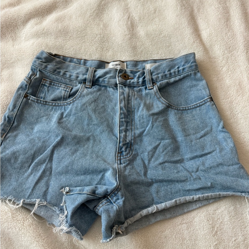 Cotton On Light Blue Jean Shorts
